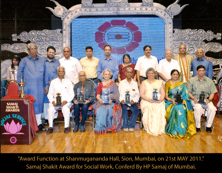 Samaj Shakit Award for Social Work